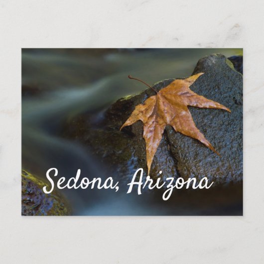 Leaf of Gold in Sedona, Arizona Briefkaart (Voorkant)