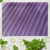 Leaf Paars Diagonal Theedoek (Gevouwen)