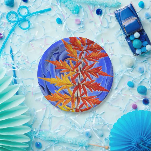 Leaf Papieren Bordje (Feest)