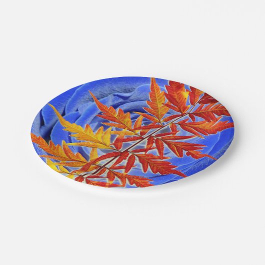 Leaf Papieren Bordje (Gekanteld)