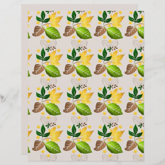 Leaf Pattern (Voorkant / Achterkant)