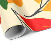 Leaf Pattern Cadeaupapier (Rol Hoek)