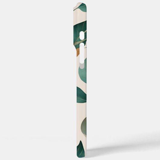 Leaf Pattern Case-Mate iPhone Case (Achterkant / Links)