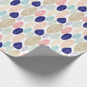 Leaf Pattern - Colors 01 Cadeaupapier (Hoek)