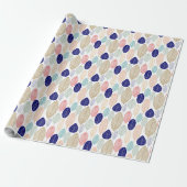 Leaf Pattern - Colors 01 Cadeaupapier (Uitgerold)
