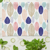 Leaf Pattern - Kleuren Theedoek (Gevouwen)