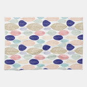 Leaf Pattern - Kleuren Theedoek (Horizontaal)