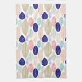 Leaf Pattern - Kleuren Theedoek (Verticaal)