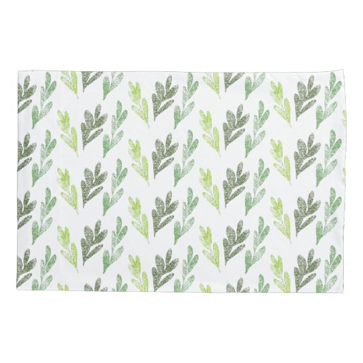 Leaf Pattern Kussensloop (Achterkant)