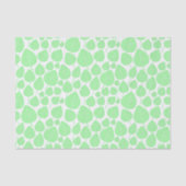 Leaf Pattern - Mint Green Tissuepapier (Voorkant)