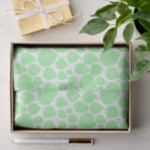 Leaf Pattern - Mint Green Tissuepapier (Geschenk)