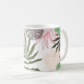 Leaf pattern mug koffiemok (Voorkant rechts)