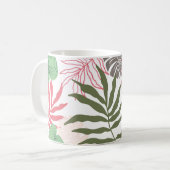 Leaf pattern mug koffiemok (Voorkant links)