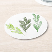 Leaf Pattern Onderzetter (Gebogen)