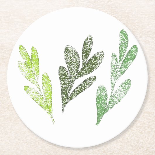 Leaf Pattern Onderzetter (Voorkant)