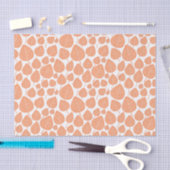 Leaf Pattern — Peach Tissuepapier (Craft)