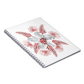 LEAF PATTERN.PNG NOTITIEBOEK (Rechterzijde)