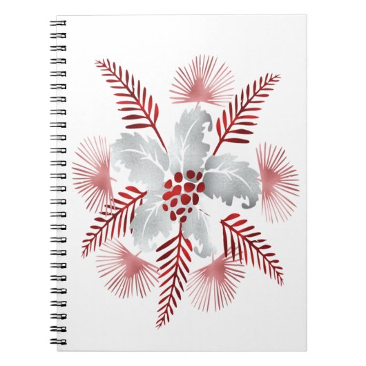 LEAF PATTERN.PNG NOTITIEBOEK (Voorkant)