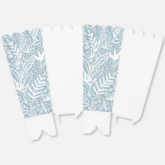 Leaf Pattern Print Favoriete Boxen Bedankdoosjes (Ongevouwen)