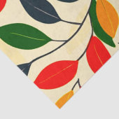 Leaf Pattern Tissuepapier (Detail)