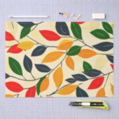 Leaf Pattern Tissuepapier (Craft)
