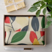 Leaf Pattern Tissuepapier (Geschenk)