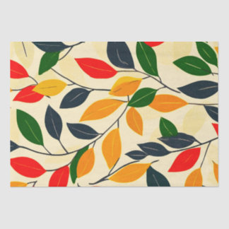 Leaf Pattern Tissuepapier