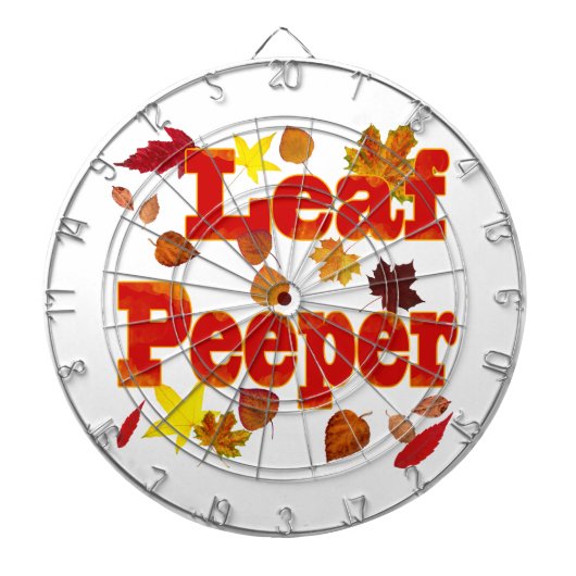 Leaf Peeper Dartbord (Voorkant)