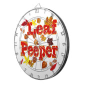 Leaf Peeper Dartbord (Voorkant Rechts)