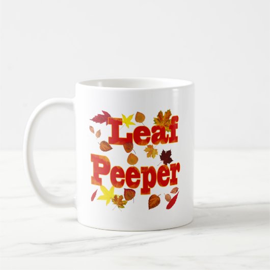 Leaf Peeper Koffiemok (Links)