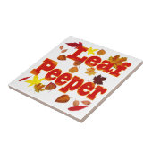 Leaf Peeper Tegeltje (Zijkant)