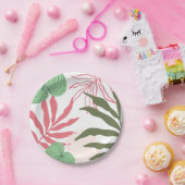 Leaf plate papieren bordje (Feest)