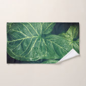 Leaf Print Handdoek (Handdoek)