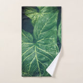 Leaf Print Handdoek (Handdoek)