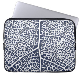 Leaf Print Laptop Sleeve