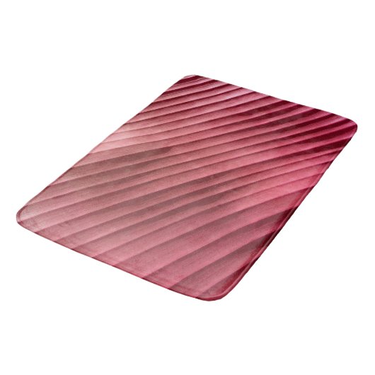 Leaf Red Diagonal Badmat (Gekanteld)