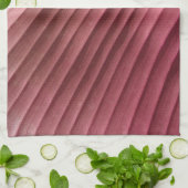 Leaf Red Diagonal Theedoek (Gevouwen)