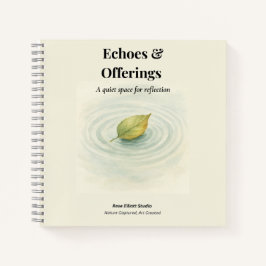 Leaf Reflection Journal – Echoes & Aanbiedingen Notitieboek