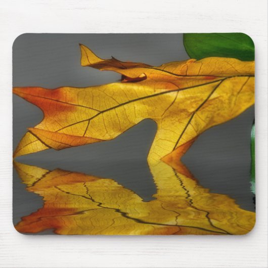 Leaf Reflection Mousepad Muismat (Voorkant)