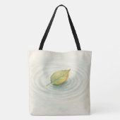 Leaf Ripple – Echo's en aanbiedingen Tote Bag (Achterkant)