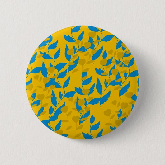 Leaf Ronde Button 5,7 Cm (Voorkant)