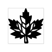 Leaf Rubberstempel (Afrduk)