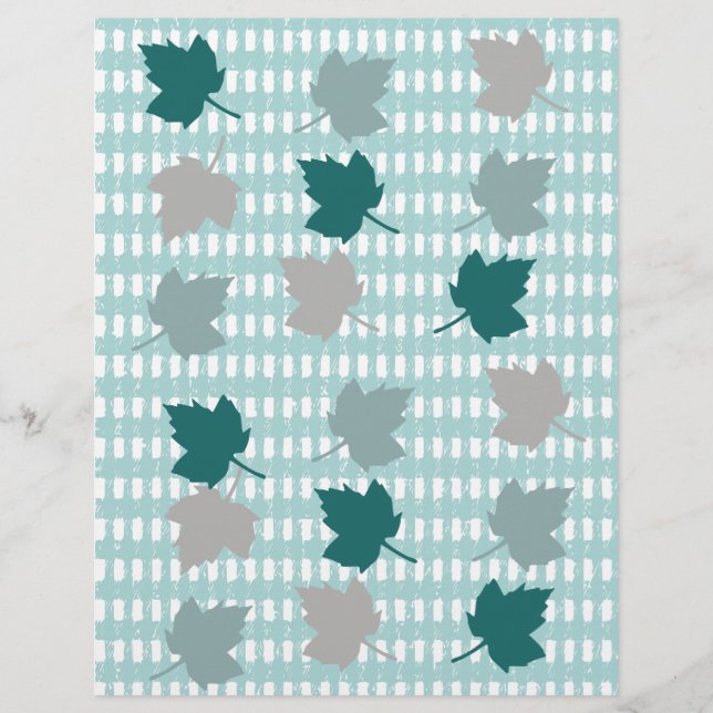 Leaf Scrapbook Paper (Voorkant)