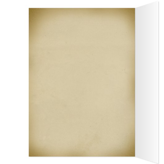 Leaf Scroll Style Wedding Menu in Bourgogne (Binnen (Links))