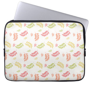 Leaf Seamless Pattern – Botanisch ontwerp Laptop Sleeve