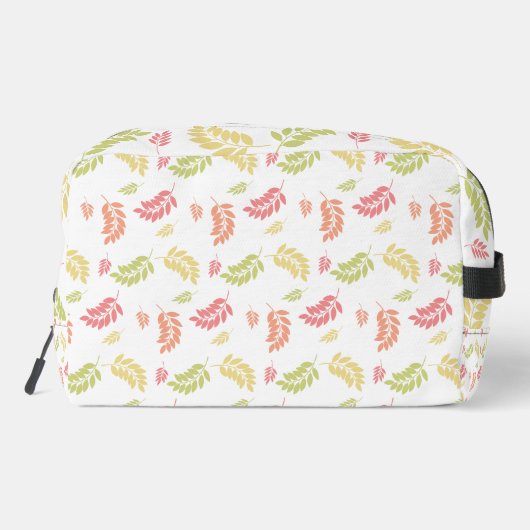 Leaf Seamless Pattern – Botanisch ontwerp Toilettasje (Achterkant)