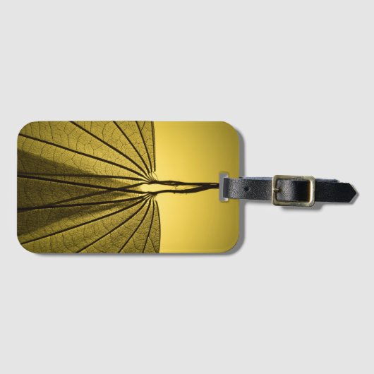 Leaf Skeleton Bagagelabel (Voorkant (horizontaal))