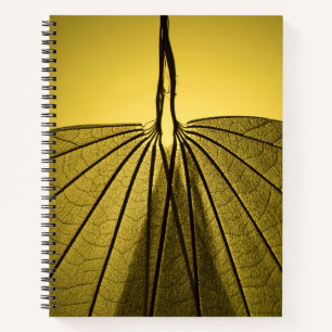 Leaf Skeleton Notitieboek
