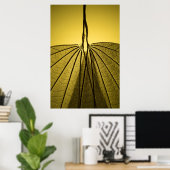 Leaf Skeleton Poster (Thuiskantoor)
