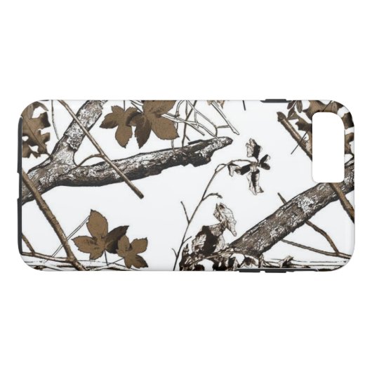 Leaf Snow Camo Case-Mate iPhone Case (Achterkant (Horizontaal))